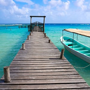 boat caribbean Mahahual dive